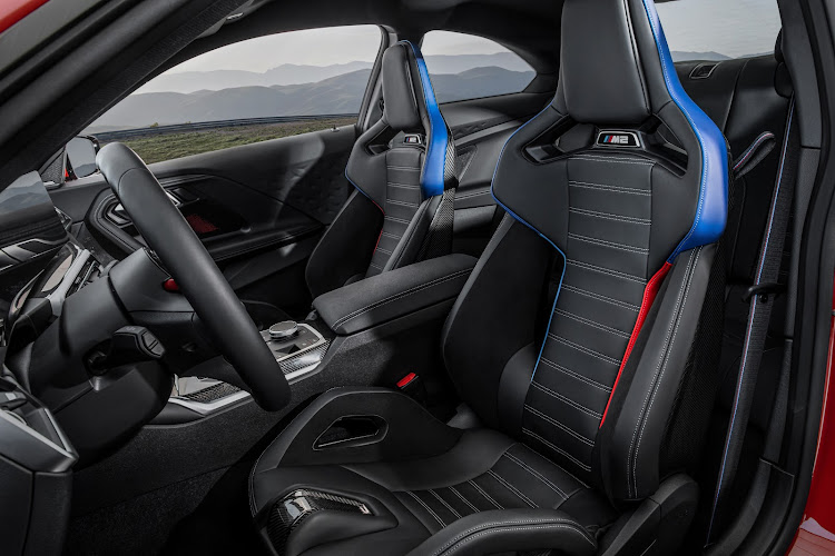 There is much motorsport flavour in the cabin, and the car will be available in auto or manual. Picture: SUPPLIED