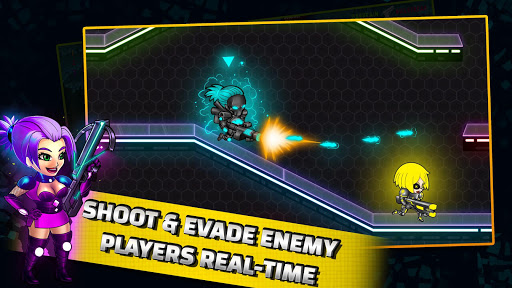 Neon Blasters Multiplayer Shooting Online