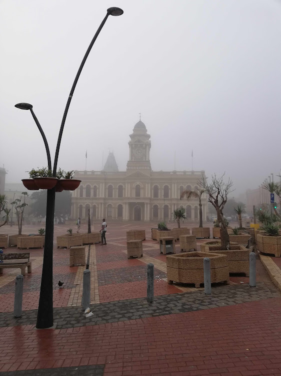 Large parts of Nelson Mandela Bay were covered in a 'full fog' belt on Friday.