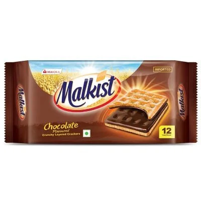 Malkist Chocolate Crunchy Crackers 138 Gm