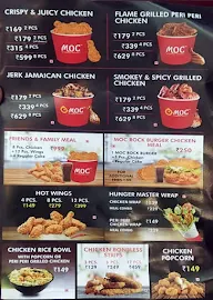 MOC - The American Restaurant menu 2