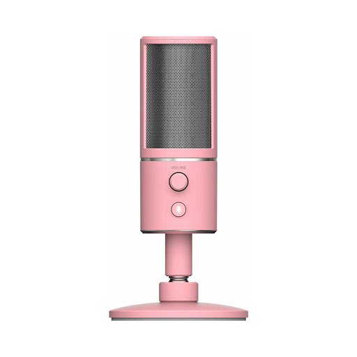 Micro Razer Seiren X Condenser (Quartz Pink)