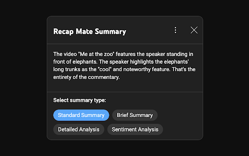 Recap Mate