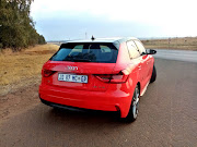 The LED tail lights make a dazzling rear light show in the dark. Picture: PHUTI MPYANE