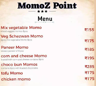Momoz Point menu 1