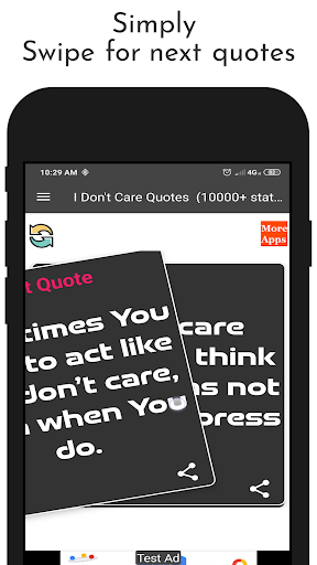 I Dont Care Quotes 10000 status