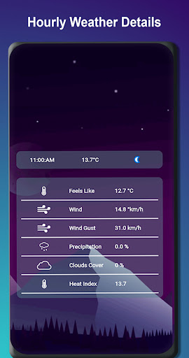 Screenshot Live Weather Forecast & Radar