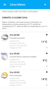 Linea Meteo Live 2.0.16 screenshot 5