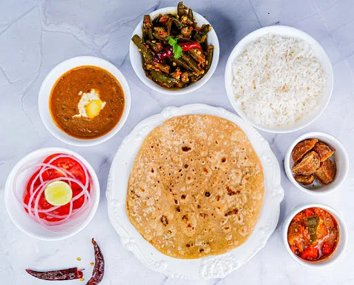 Bhindi Masala Thali