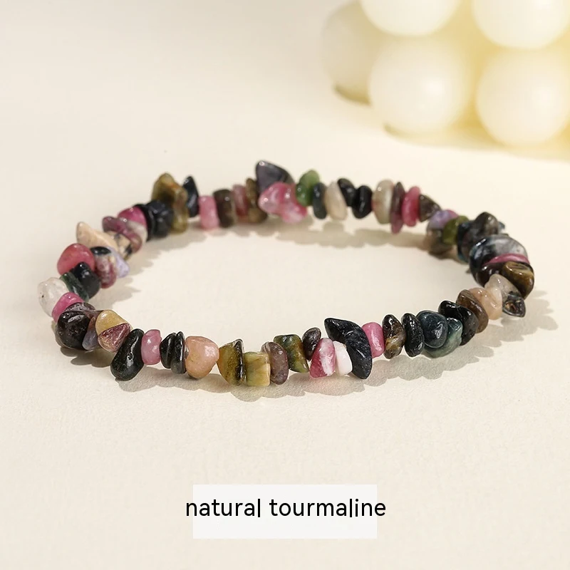 Natuurlijke Kristallen Armband met Agaat Aventurijn, onregelmatige vorm voor harmonie en balans. Perfect cadeau