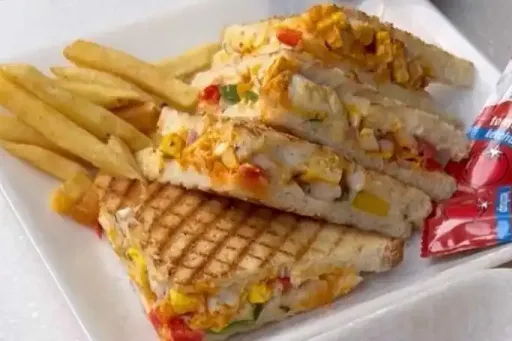 Veggie Paneer Grilled Sandwich