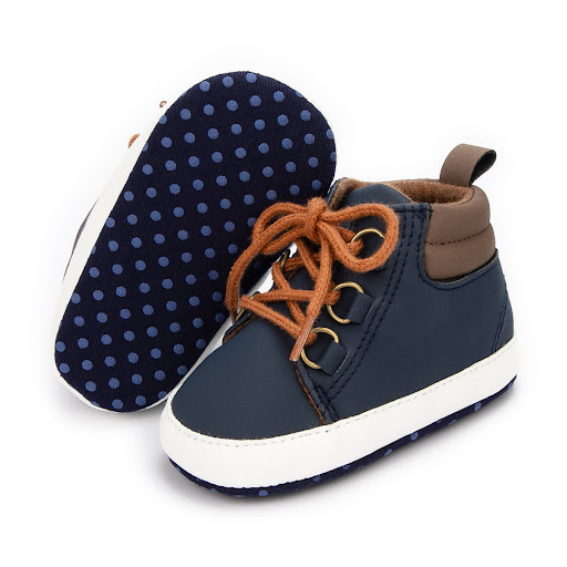 Title 5, 0-1 Year Old Toddler High-top Soft Soled Baby S...