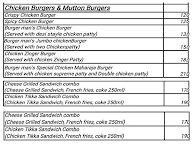 Burger Man menu 2