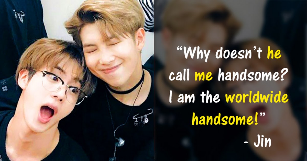 10+ Times BTS's "Parents", RM And Jin, Bickered Like A Married Couple