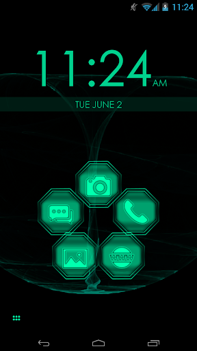 Smart Launcher Green Theme