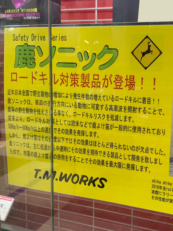 シロッコのドライブ・鹿・対策・洗車に関するカスタム事例の投稿画像1枚目