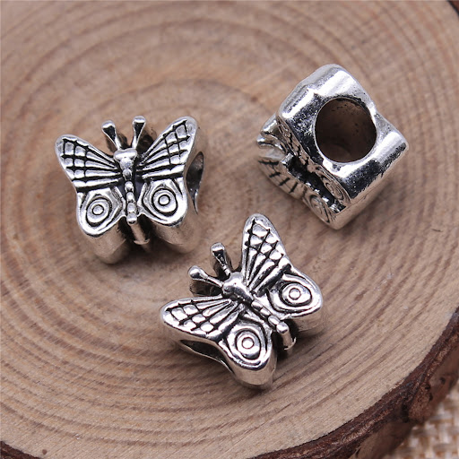 Title 5, Antique Silver DIY Pendant 12x10mm 2.5g Create ...