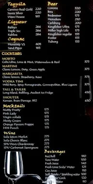 The Onyx - The HHI Select Bengaluru menu 8