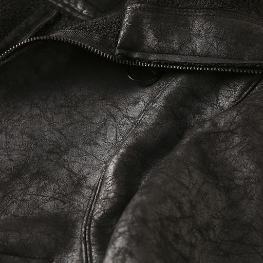 Title 14, Mens fur integrated lapel jacket, perfect for ...