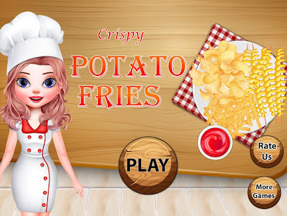 Cooking Potato Fries: Star Chef Restaurant Food 1.0 APK + Мод (Unlimited money) за Android