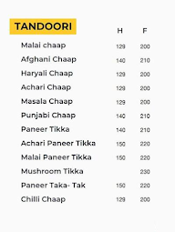 Tandoori Town menu 5