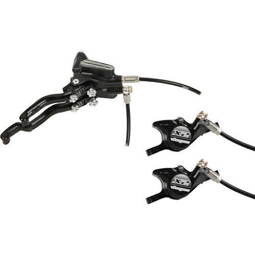 Hope Tech 3 X2 Duo Disc Brake and Lever -Front and Rear, Hydraulic, Post Mount