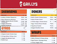 Grillys menu 1