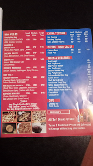 The Pizza Slice menu 3