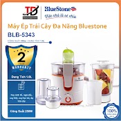 Máy Xay Ép Trái Cây Bluestone Blb - 5343, 4 Cối Đa Năng, Bảo Hành Chính Hãng 24 Tháng