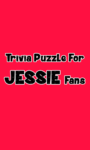 Trivia Puzzle for Jessie Fans