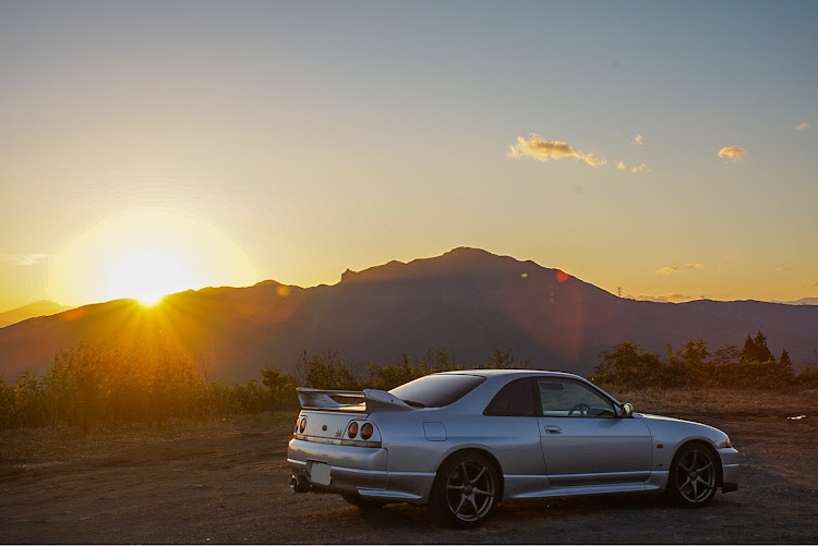 スカイライン GT-Rの山とスカイライン・日暮れ・望郷ライン？・来年はR's meetingへ行く！に関するカスタム事例の投稿画像1枚目
