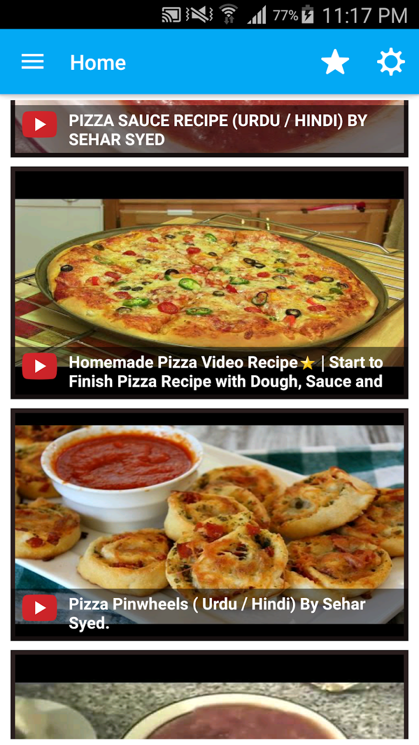 Pizza Recipes in Urdu Screen 1