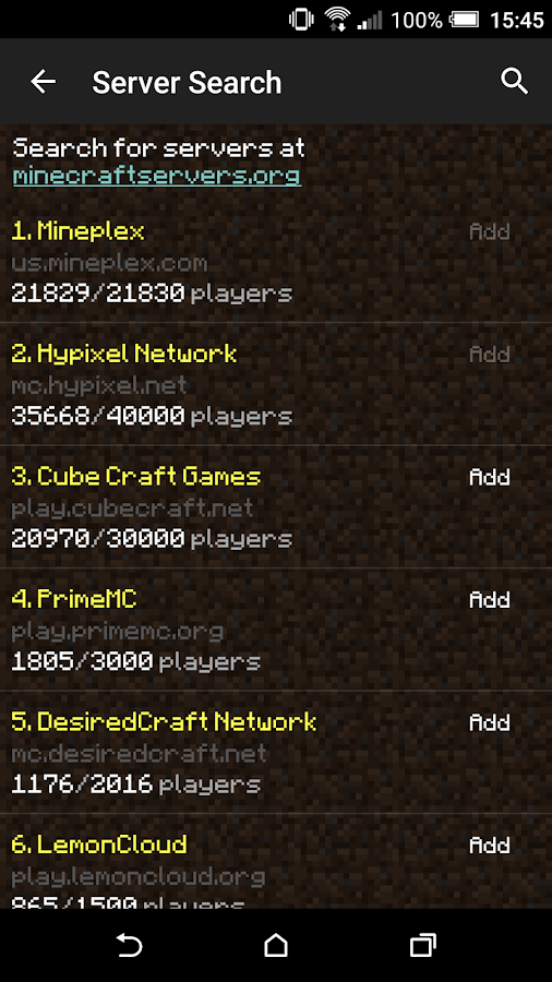 Server Info Minecraft Premium - Android Apps on Google Play