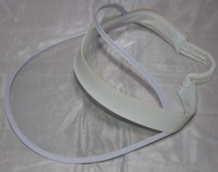 Europe et états-unis transparent PVC casquette transparente bonbons style Harajuku chapeau de soleil d'été