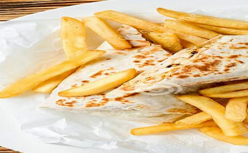 Cheesy French Fries Shawarma