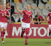 Sanne Troelsgaard scoorde tijdens de match, haar ... tweelingzus vooraf