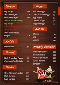 Cafe O! Cuba menu 4