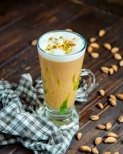 Almond Iced Cold Coffee (Low Sugar)