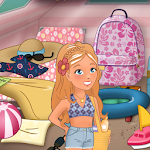 Cover Image of ดาวน์โหลด เกม Summer Girl : Camping Life Simulator 1.0.6 APK