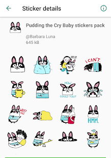 Pugsly the Dog ( Animal WAStickerApps Cute )(圖8)-速報App
