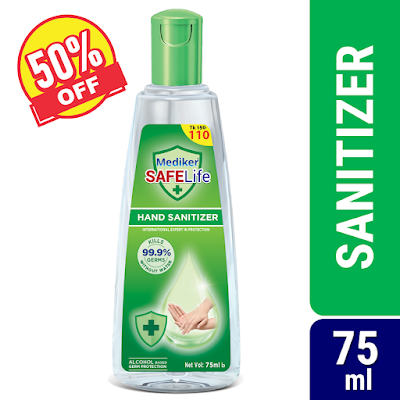 Mediker Advanced Hand Sanitizer - 90 ml