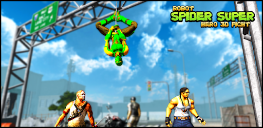 Robot Spider Fighter Games 3D