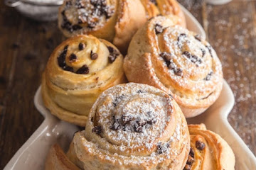 Chocolate Chip Sweet Buns / Girelle