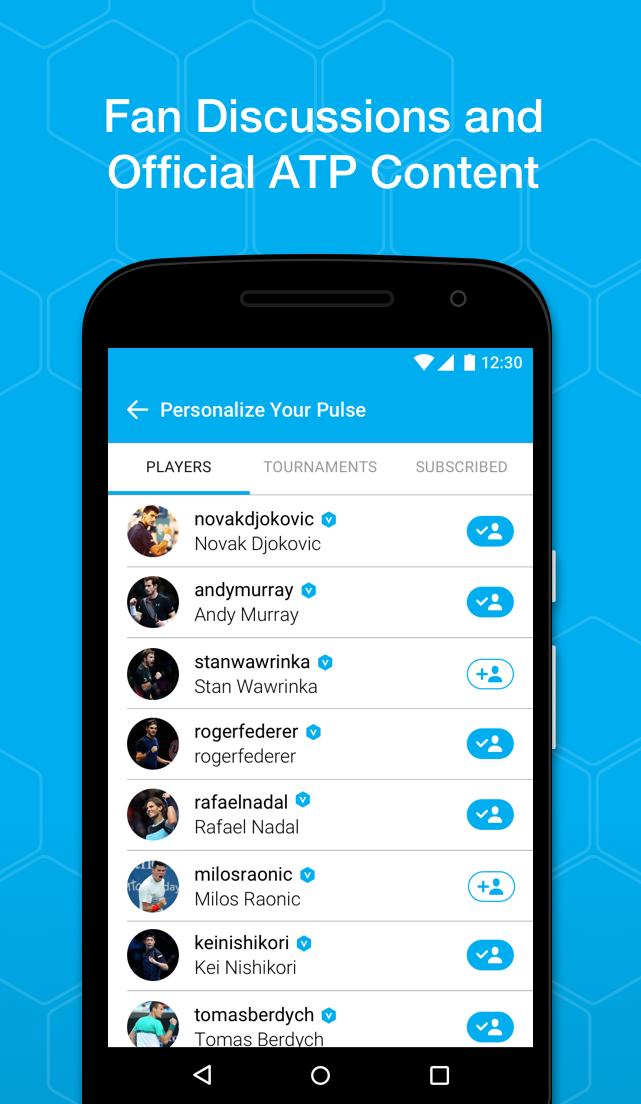 MyATP - ATP World Tour Screen 3