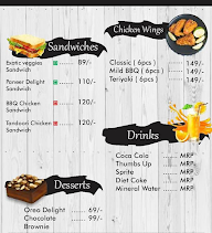 Just Margherita Pizza menu 2