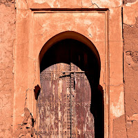 La porta della kasbah di 