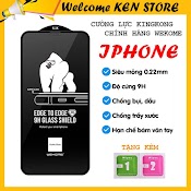 Kính Cường Lực Iphone Kingkong Chính Hãng Wekome 6/6S/6Plus/6S Plus/7/8/7Plus/8Plus/X/Xs/Xs Max/11/12/13/Pro/Promax