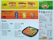 Subway menu 3