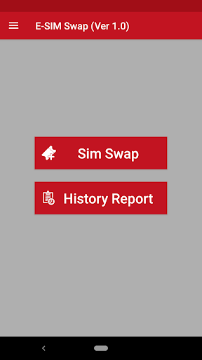 Screenshot E-SIM Swap