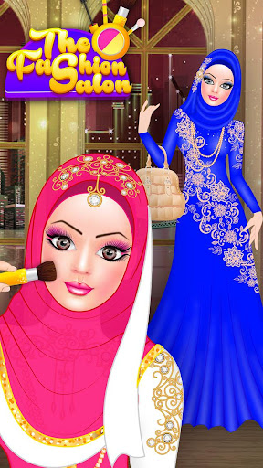 Hijab Doll Fashion Salon Dress Up Game screenshots 12